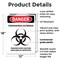 Signmission Danger Corona Outbreak OSHA Notice Sign, Plastic, 12in W x 18in L, 2PK OS-2PACK-NS-P-1218-25570 - alternate 5